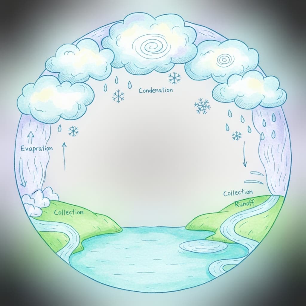 Please edit the image by changing the text "condenation" to "condensation" and "evapration" to "evaporation"