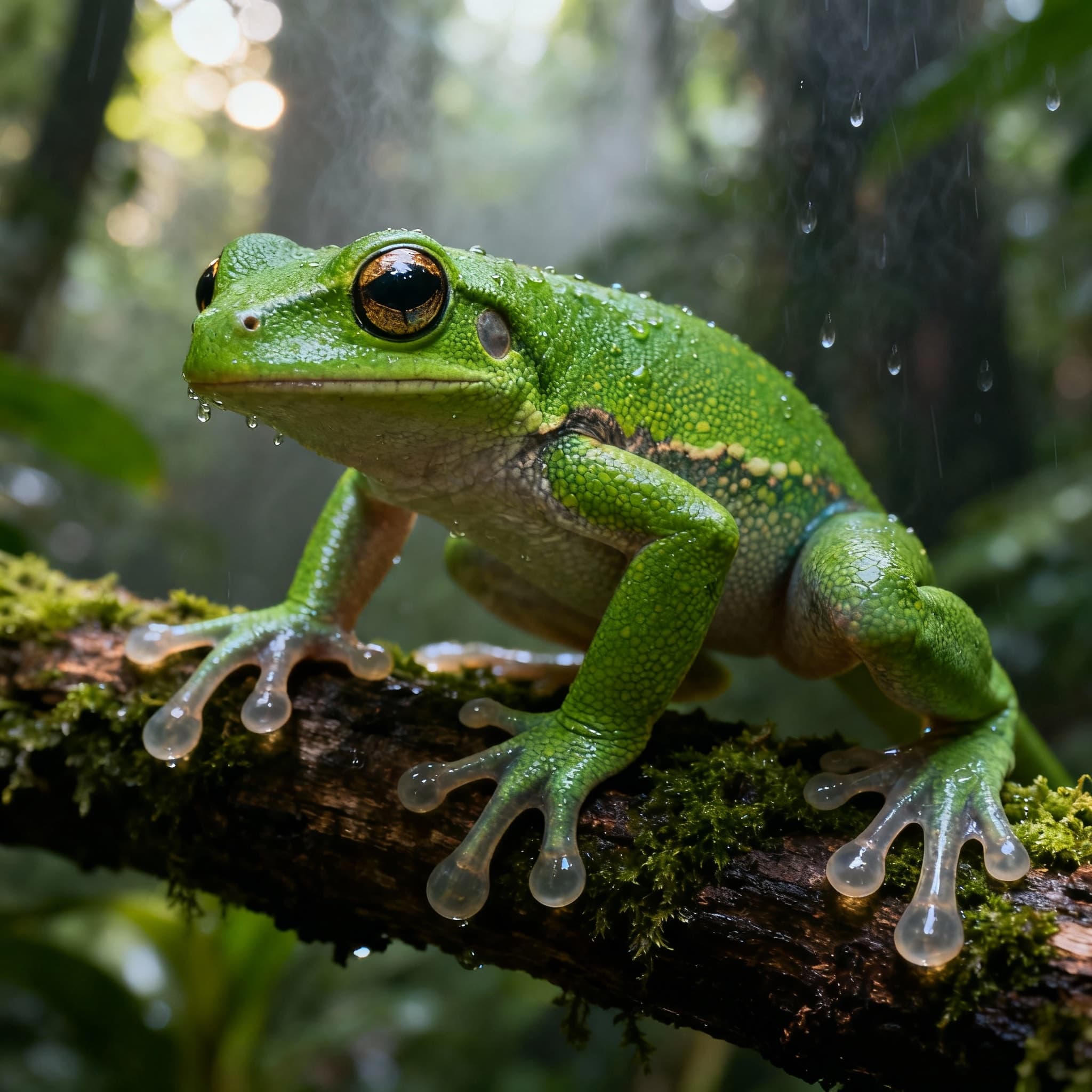 An amazing tree frog - image by Instastock