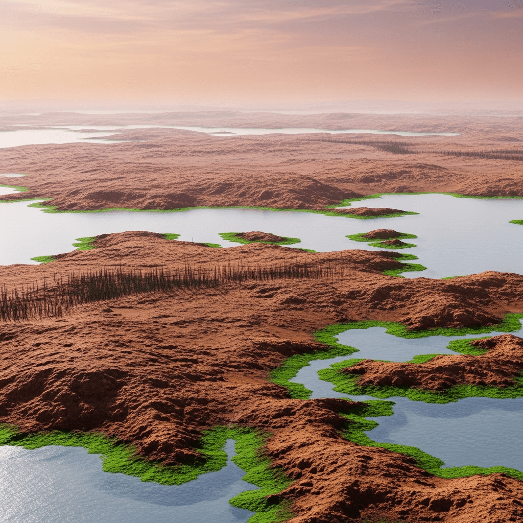 Earth during the Ectasian period, please don't put another earth in the sky