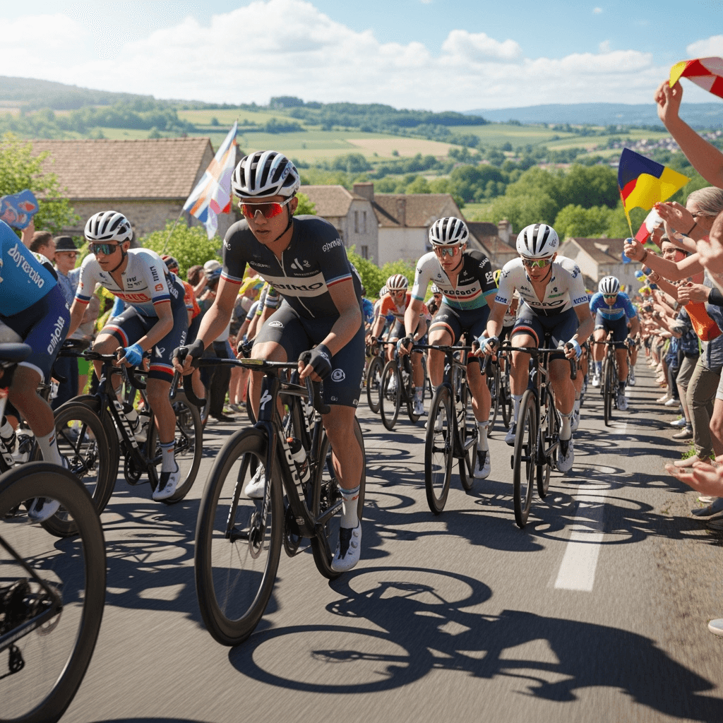 Tour de France peleton