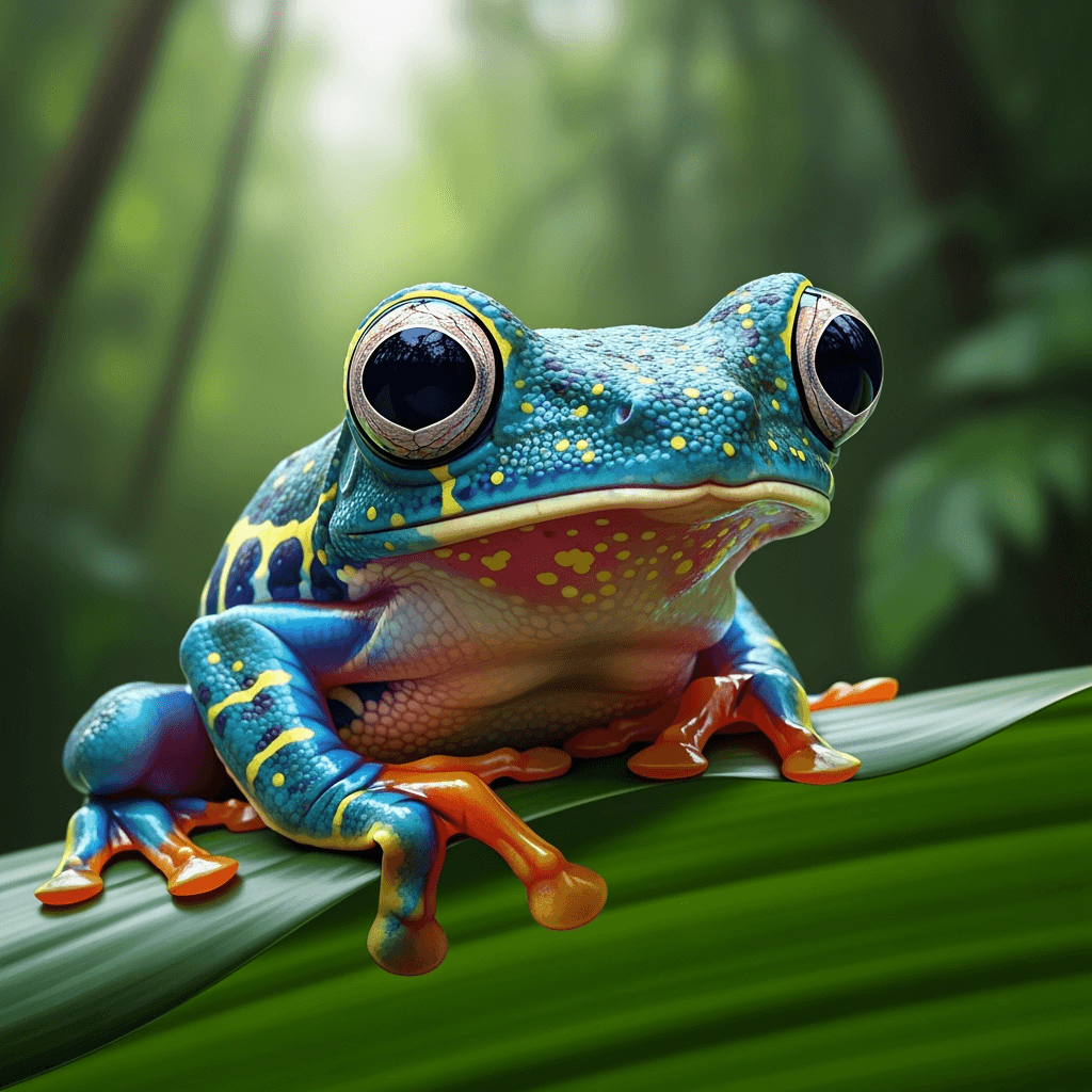 An amazing tree frog