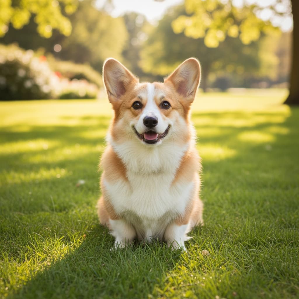 A corgi