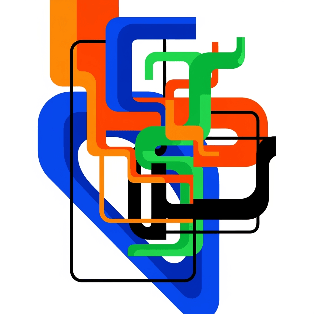 abtract image to represent building something
