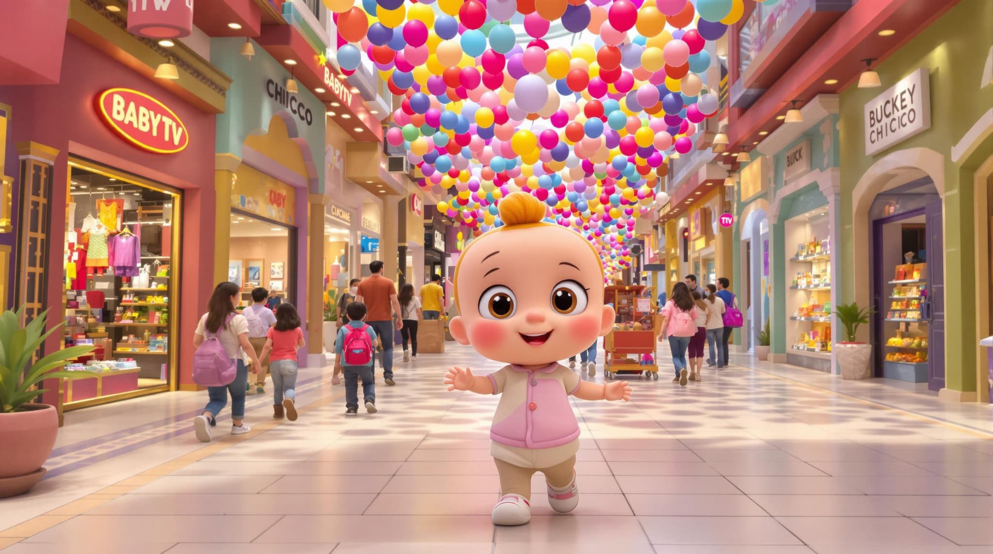 BabyTV Chicco at the Turkey Shopping Mall 