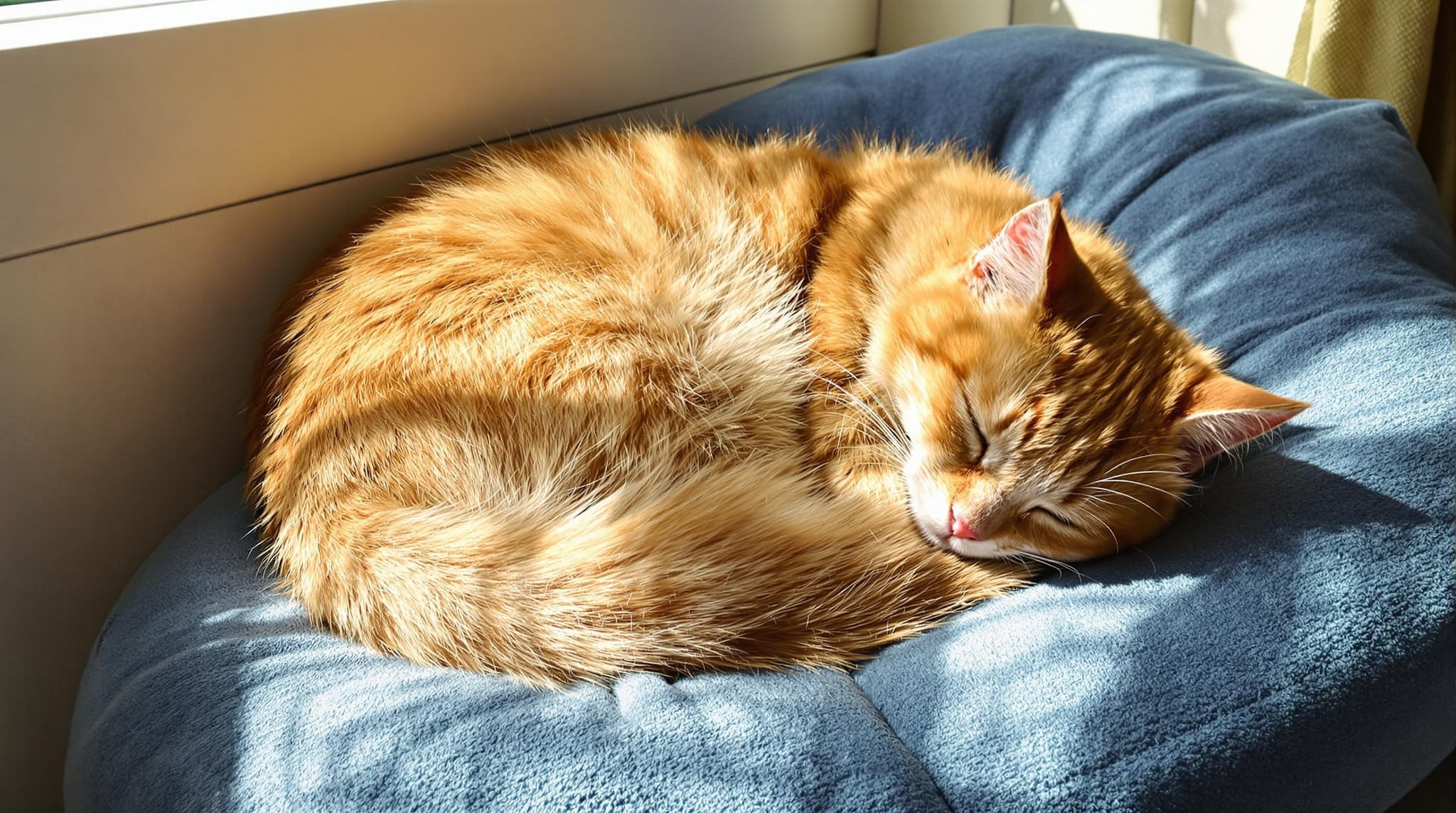 Cat sleeping
