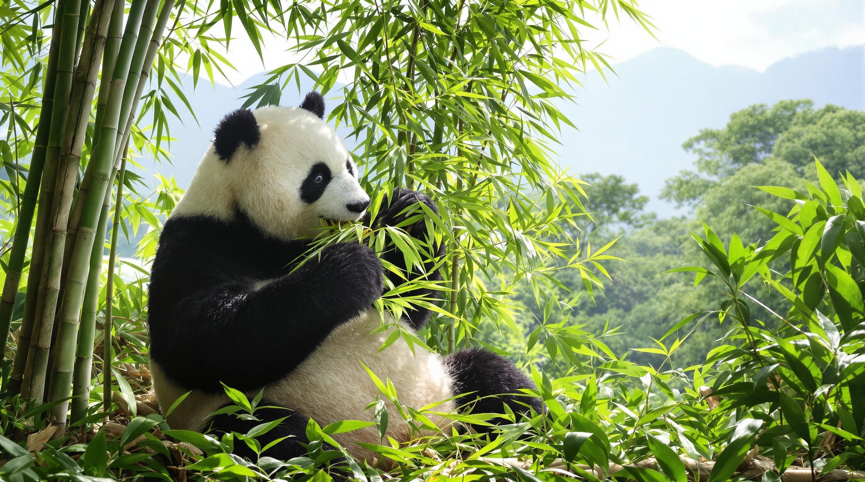 A giant panda