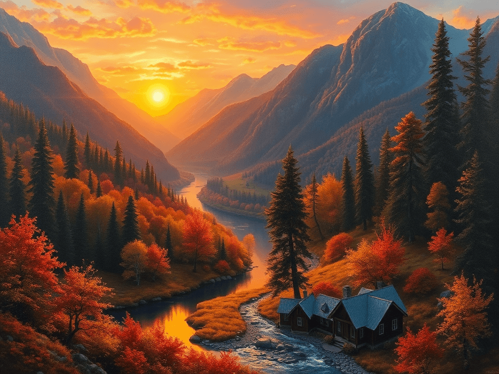 Landscape painting