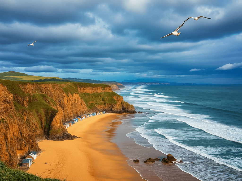 Beach in wales