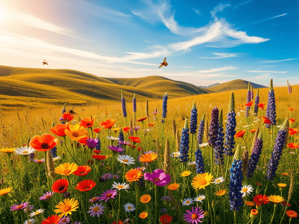Wildflower meadow