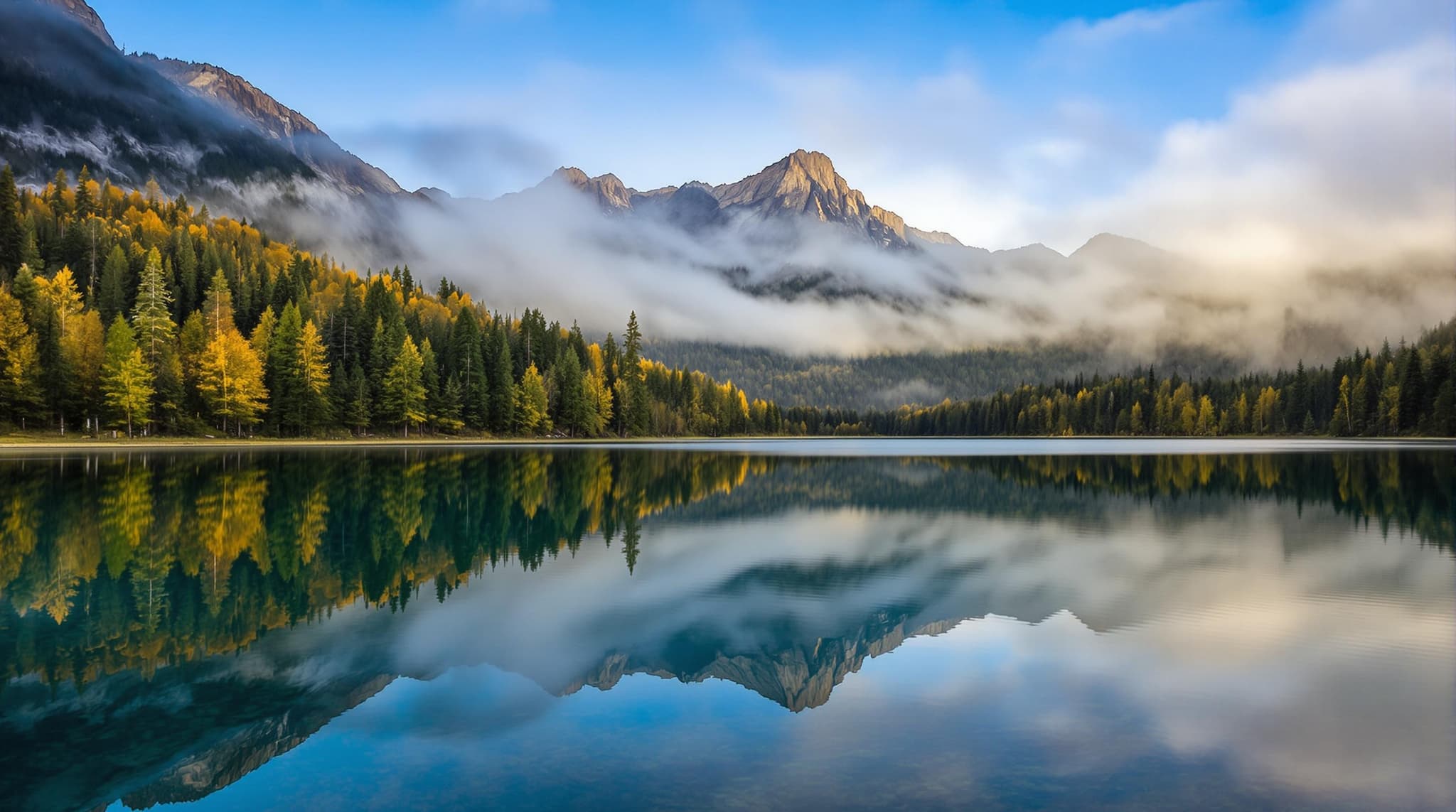 A lush lake