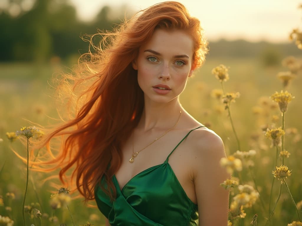 A woman