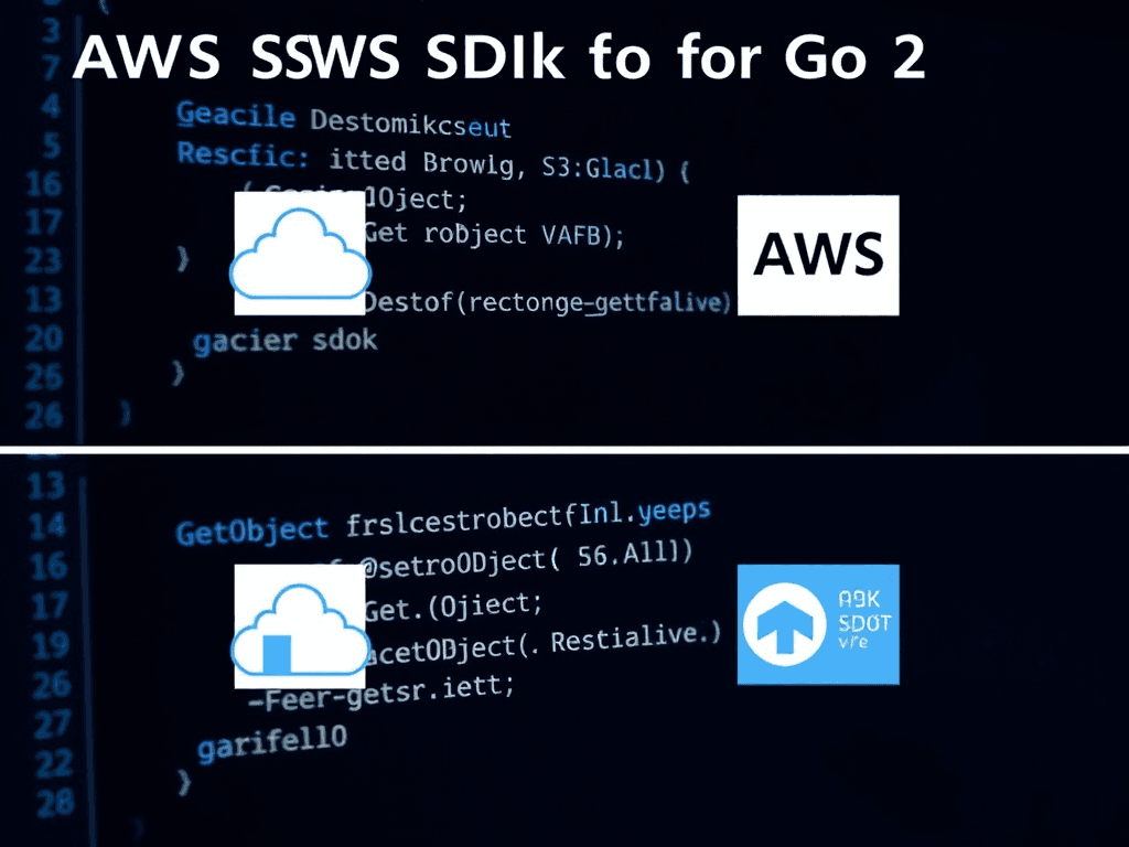 golang sdk v2 s3 glacier RestoreObject + GetObject example