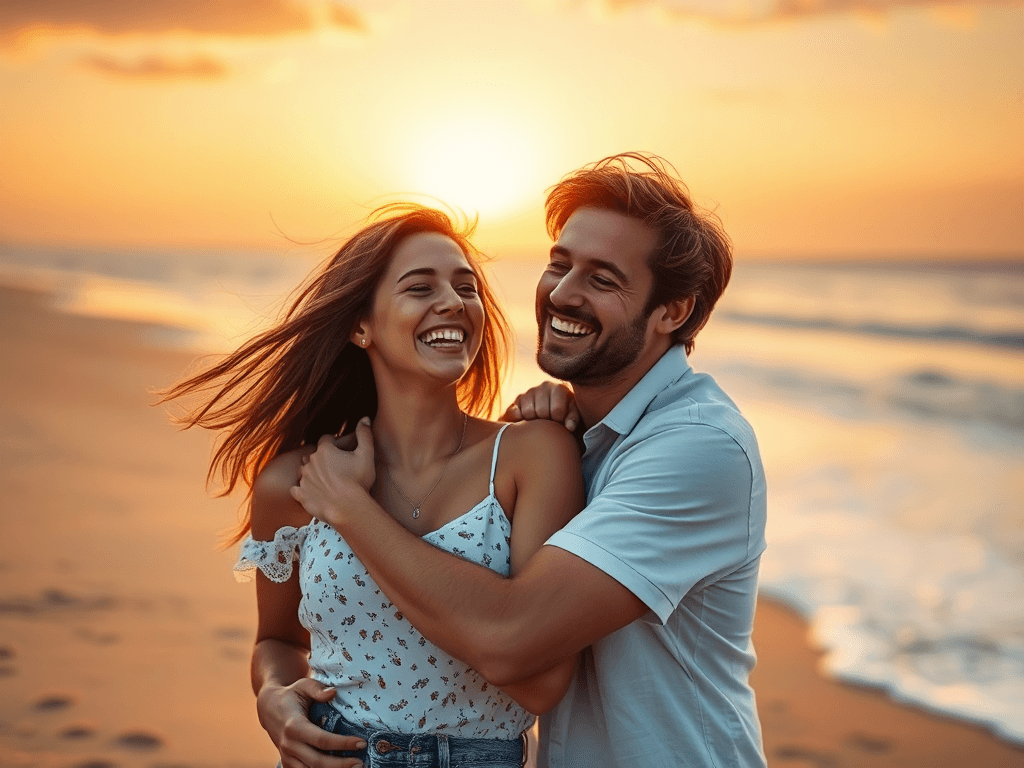 A happy couple