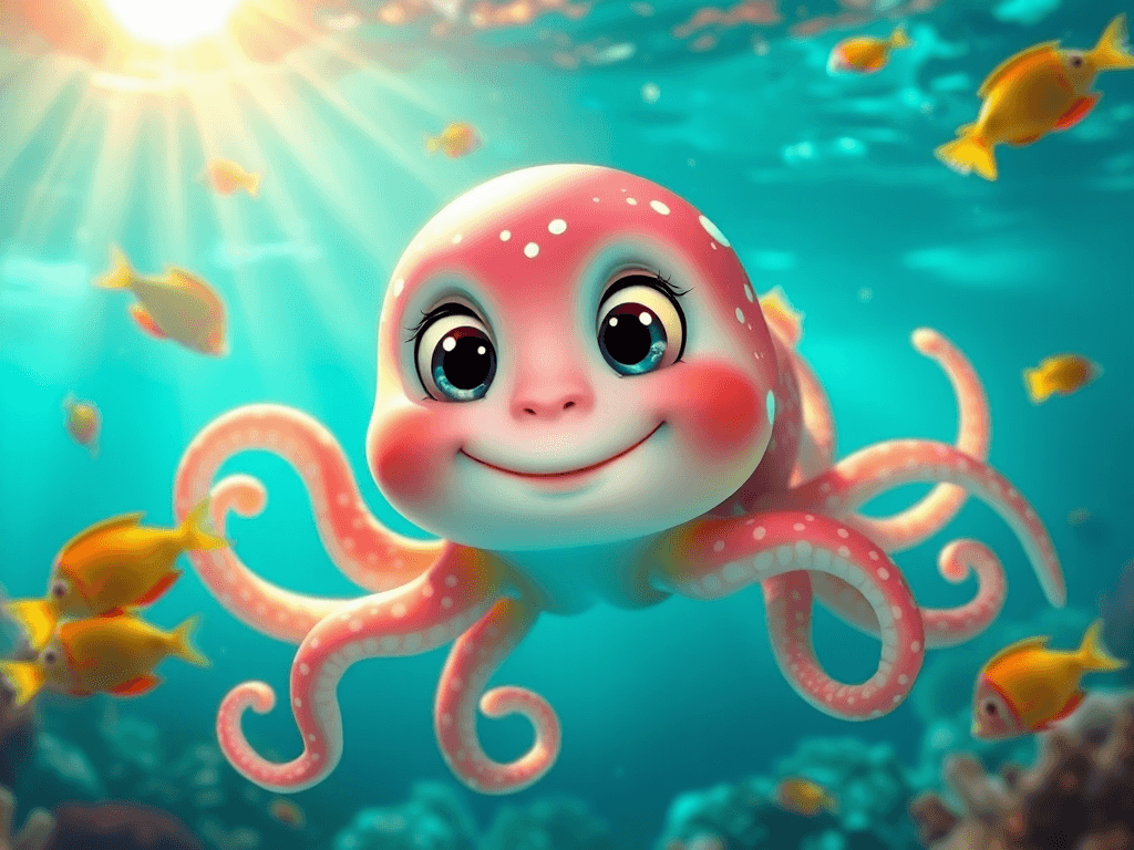 Not scary sea monster