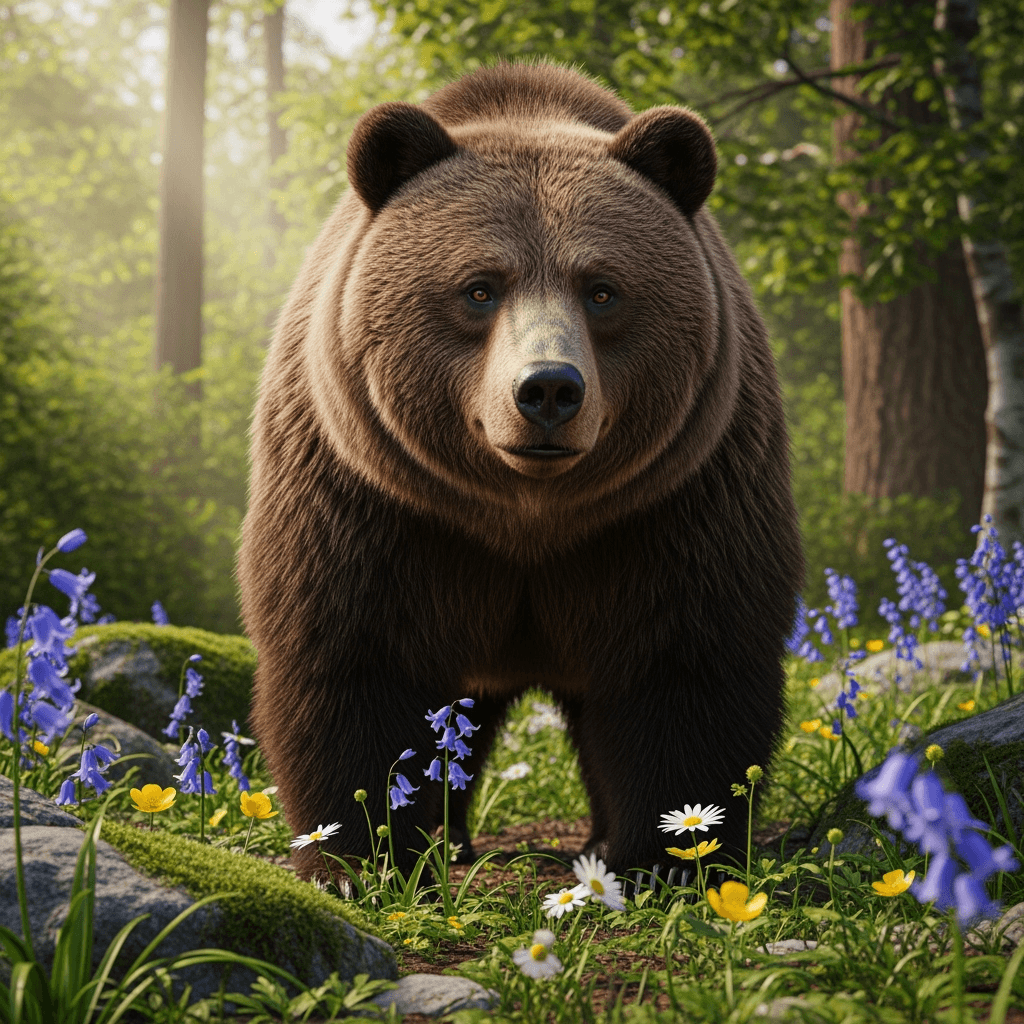 A bear