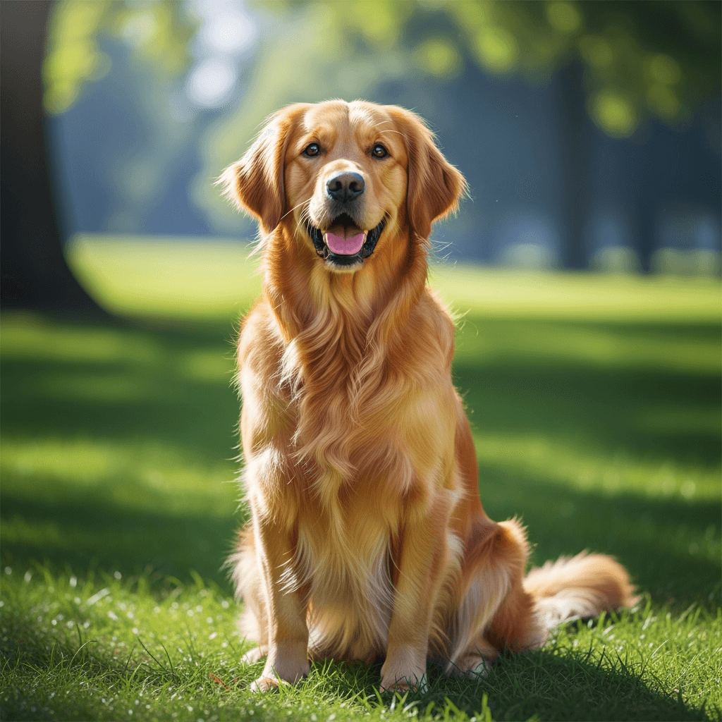 A dog