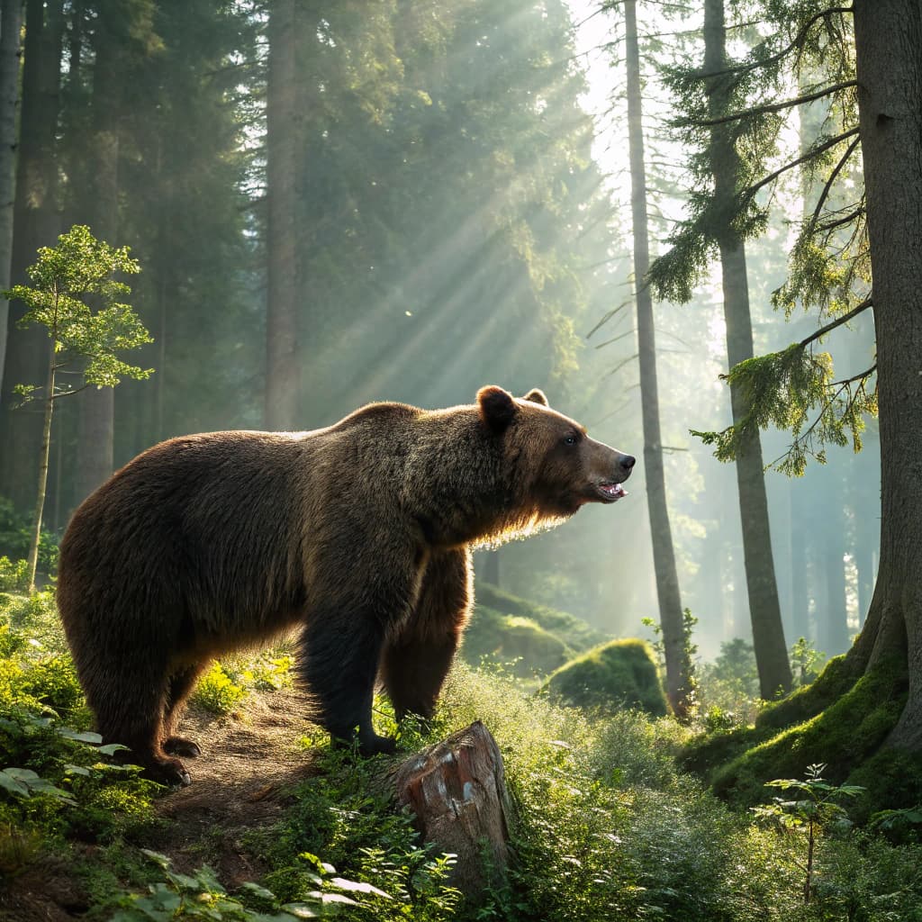 A bear