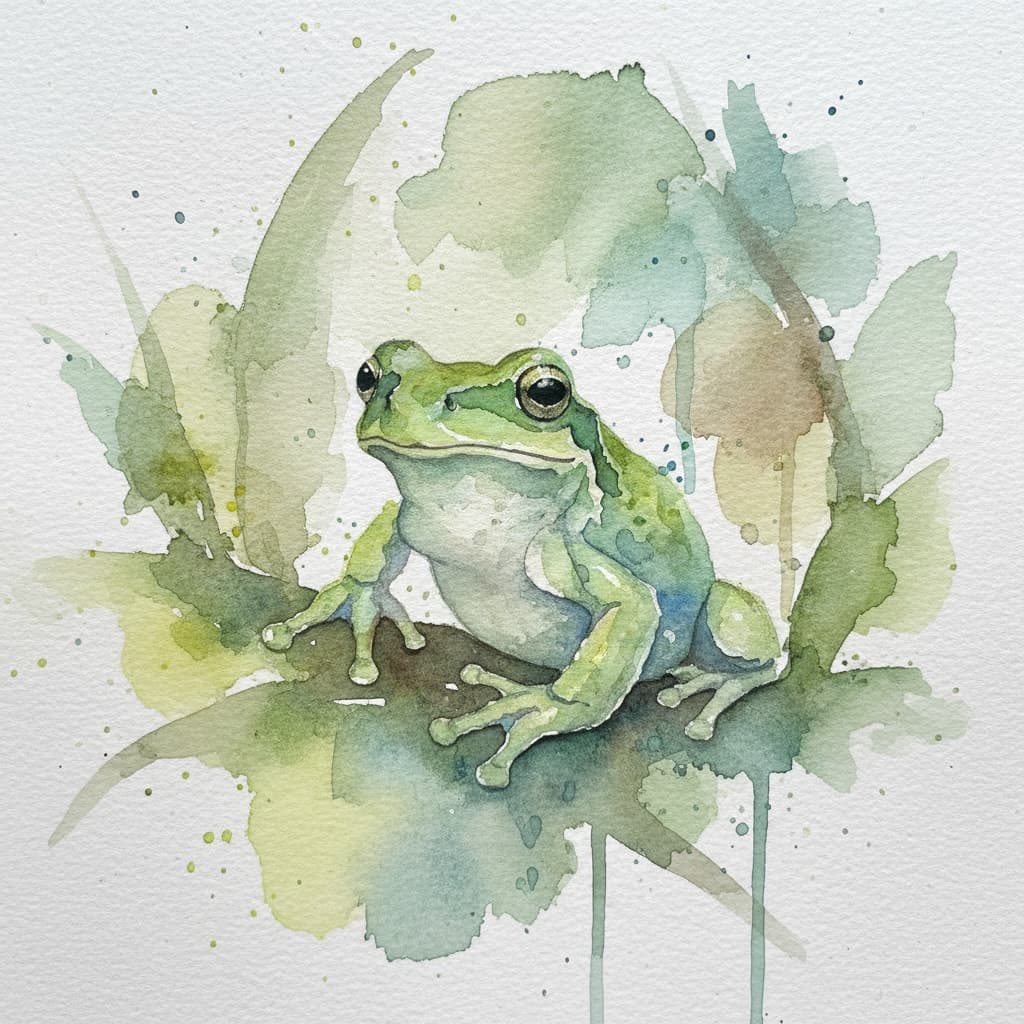 A tree frog - image by Instastock