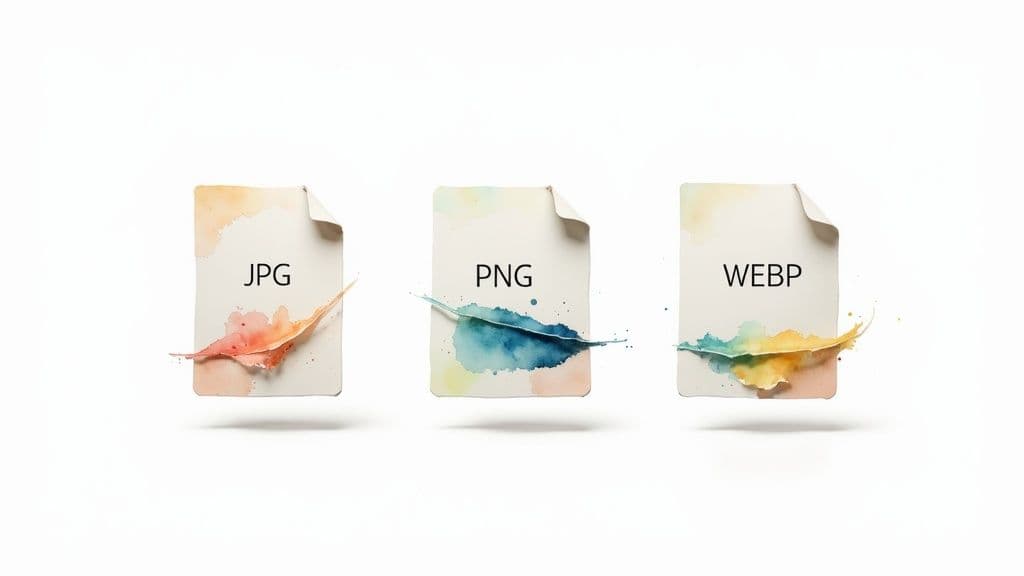 A digital artist using a stylus on a tablet to resize an image, with pixel grids visible in the background.