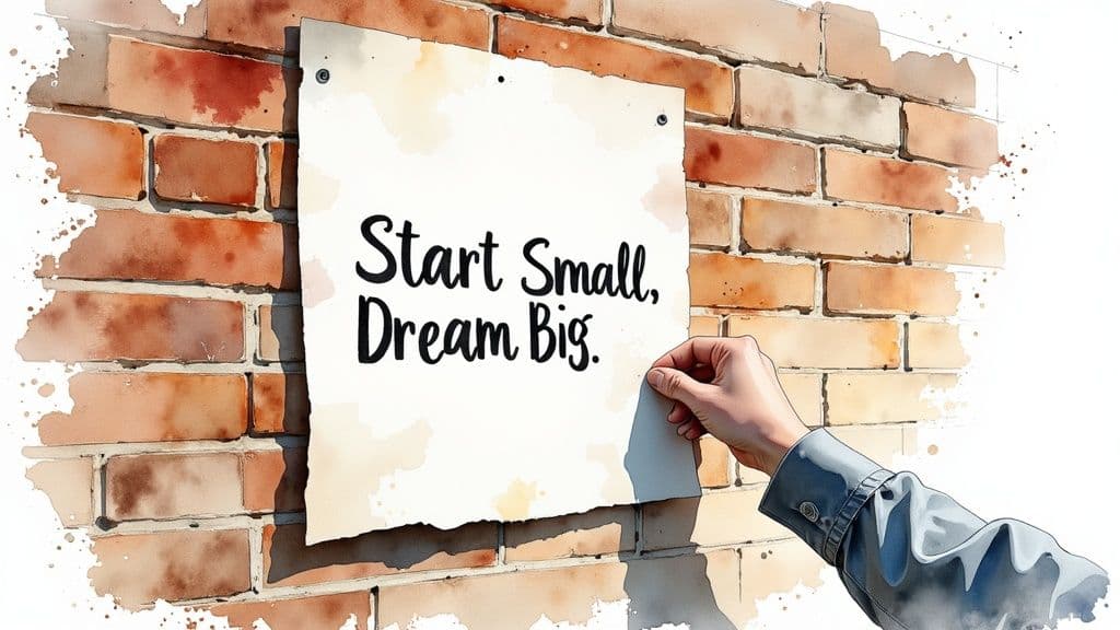 A person strategically planning a paid ad campaign on a digital interface, reflecting a smart, budget-conscious approach.