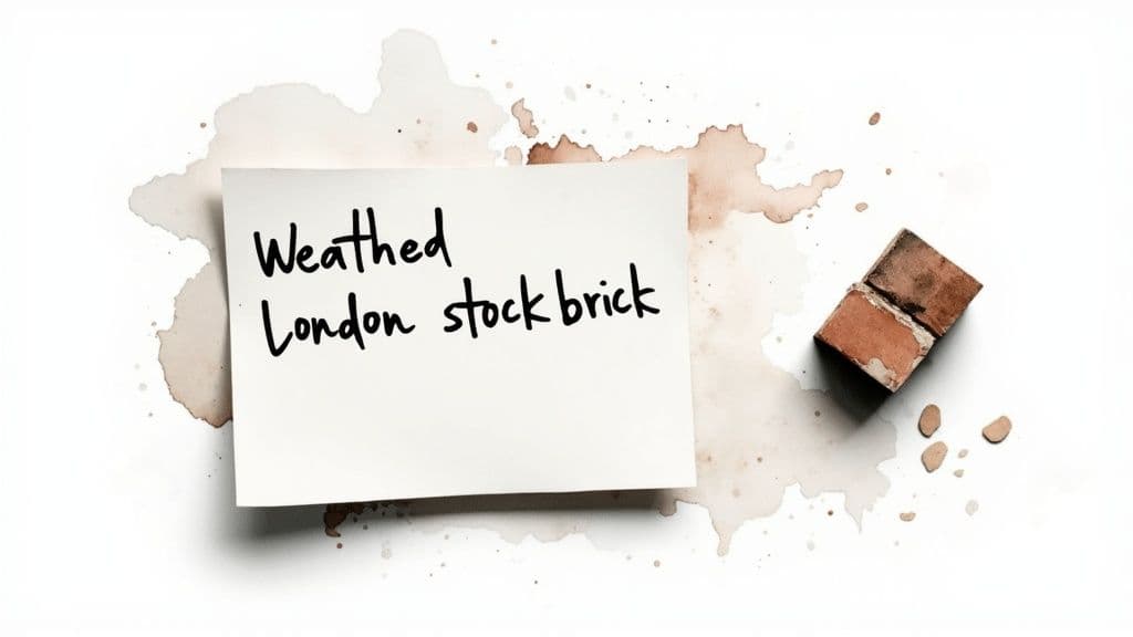 Weathered brick wall texture