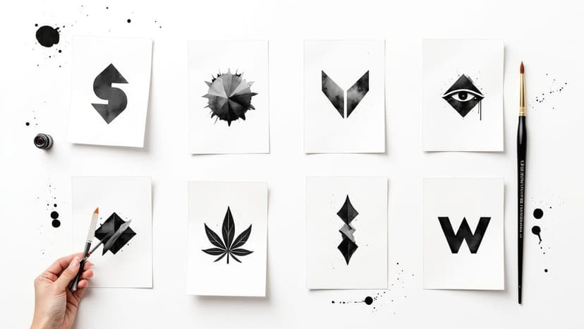 black and white logos: 8 Striking Styles to Inspire in 2025