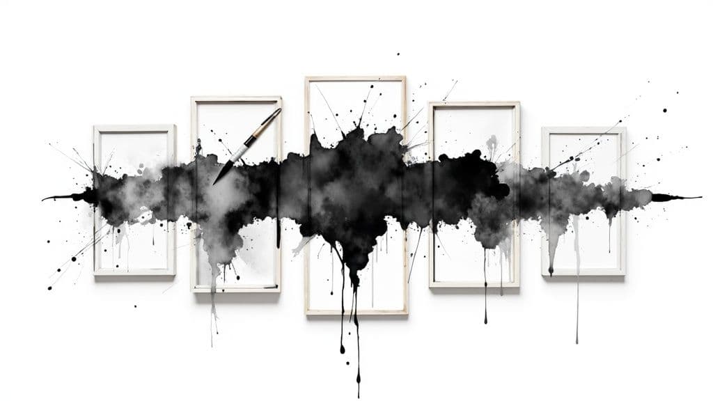 Top Black and White Abstract Background Ideas for 2025