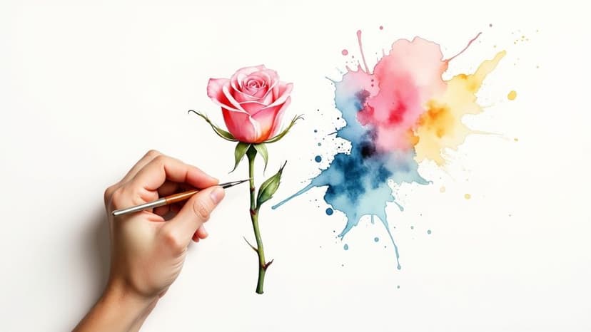 Create a Perfect AI Drawing of a Flower