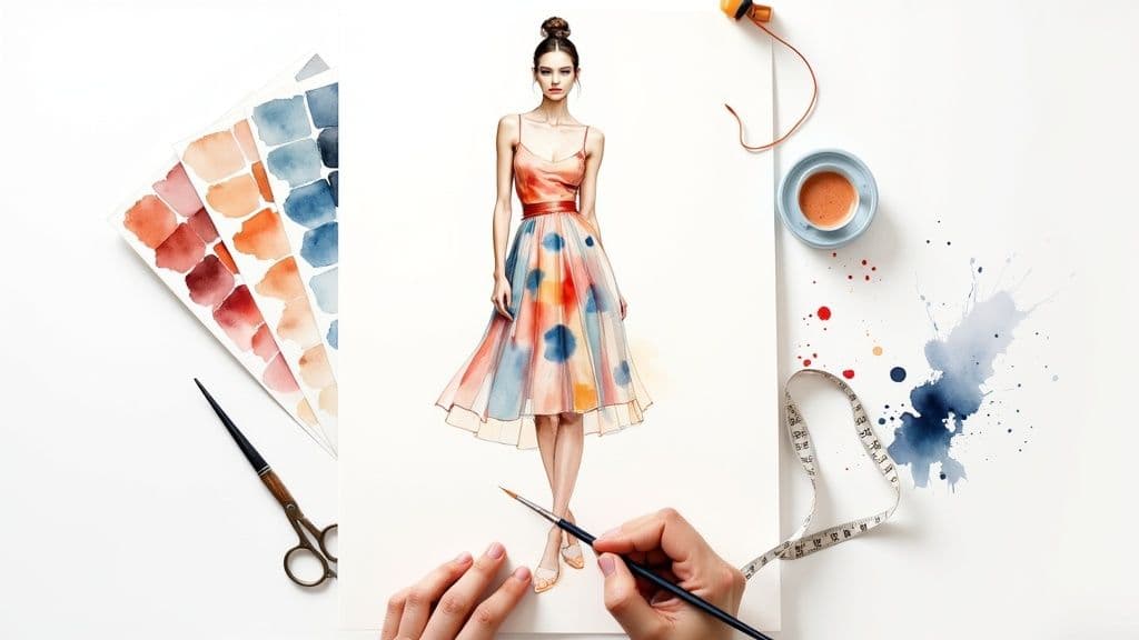 Your Guide to Fashion Illustration Templates