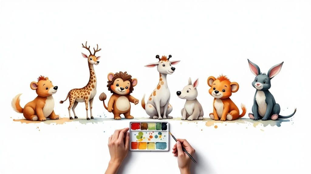 7 Iconic Cartoon Animals to Draw for Beginners in 2025