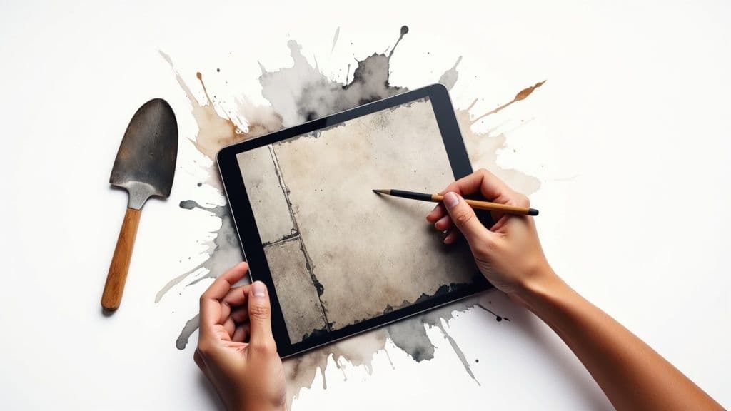 Create Perfect Seamless Concrete Texture with AI