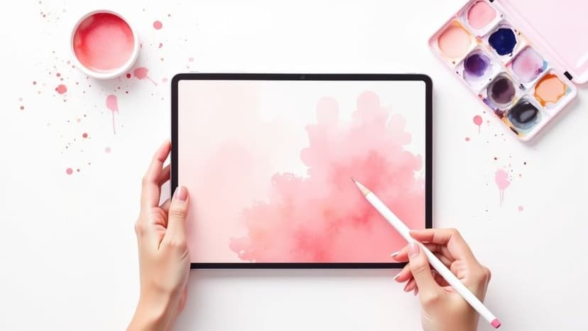 Create a Perfect Pastel Pink Background with AI