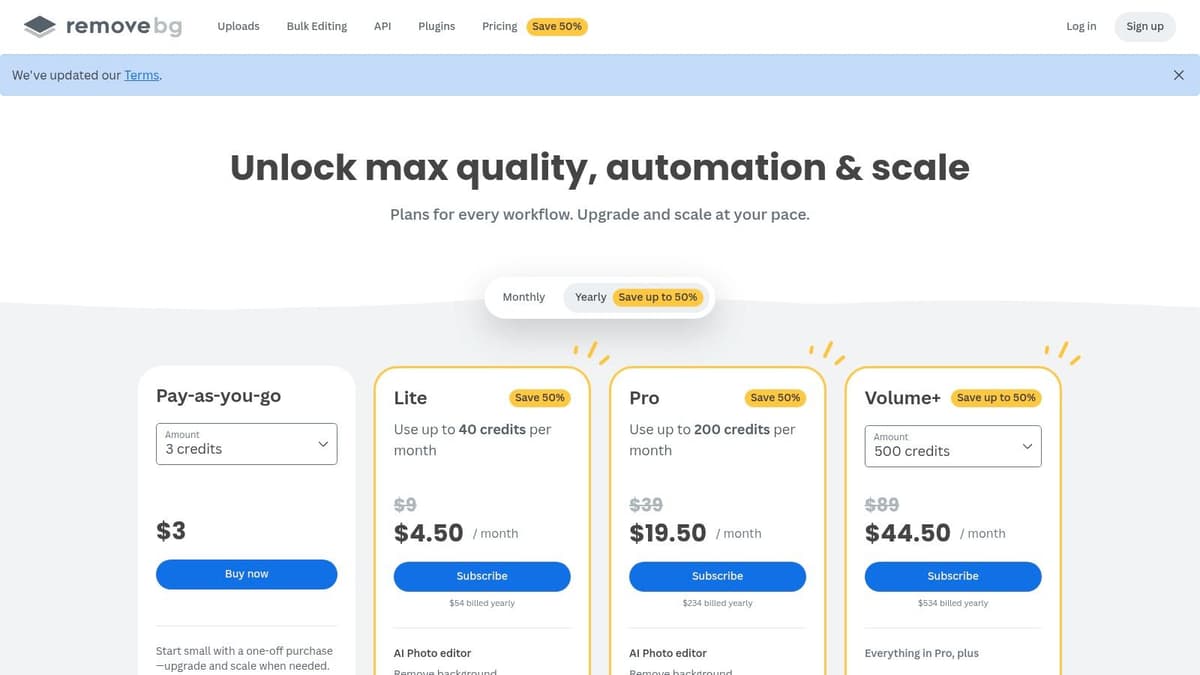remove.bg (AI background removal and “Magic Background”)
